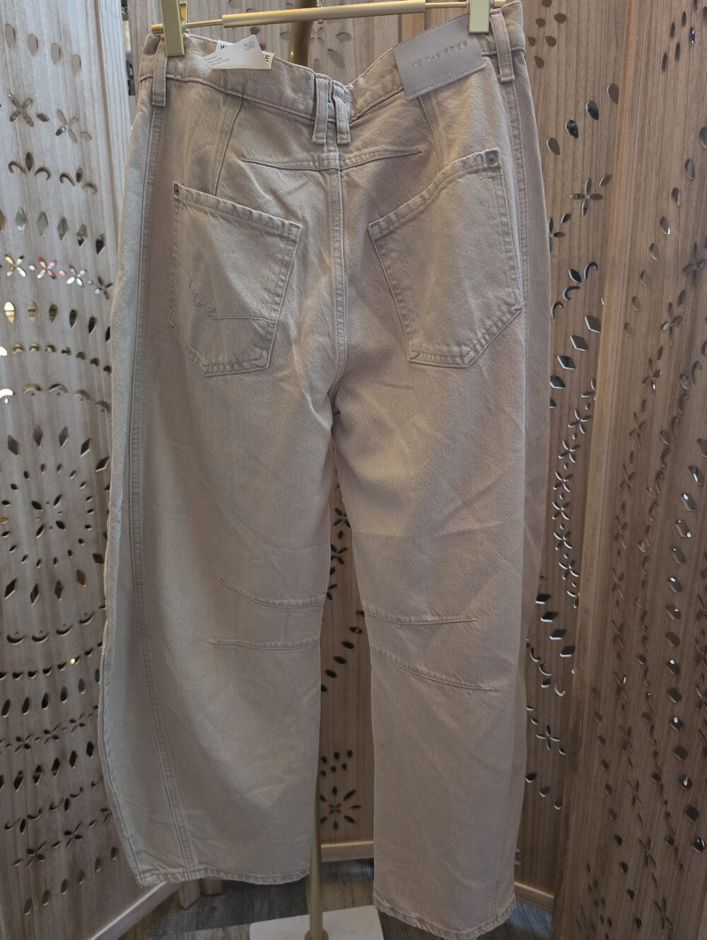 NWT We The Free Good Luck Mid Rise Barrel Jeans - Picture 12 of 14